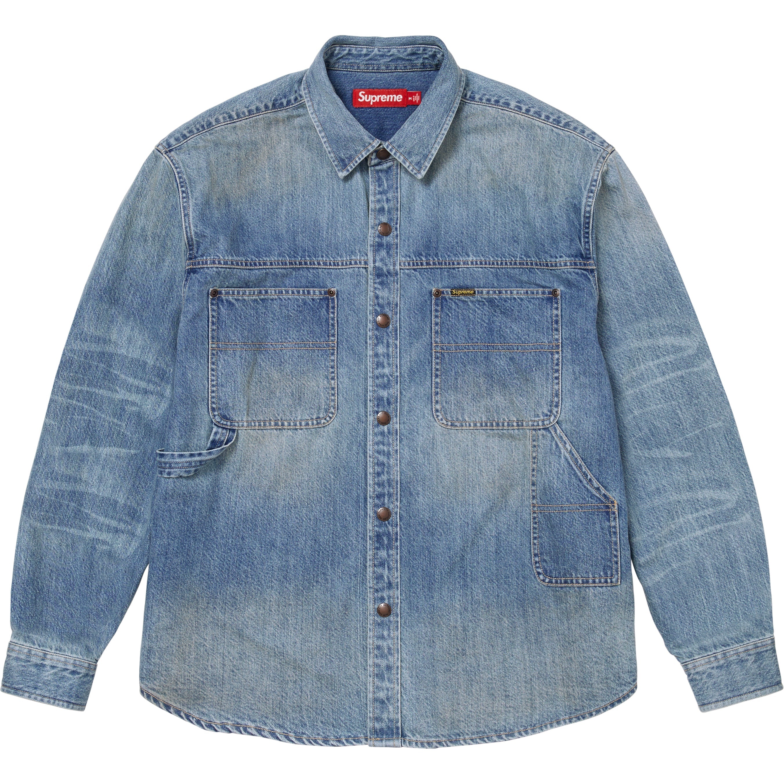 Worn Snap Painter Shirt view 12